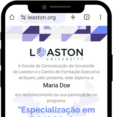 Certificado Leaston